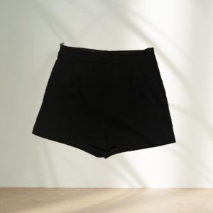 Express Midi High Rise Shorts - Black